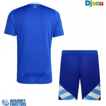 Argentina Gostujuci Dres za djecu Copa America 2024 Kratak Rukav (+ Kratke hlače)